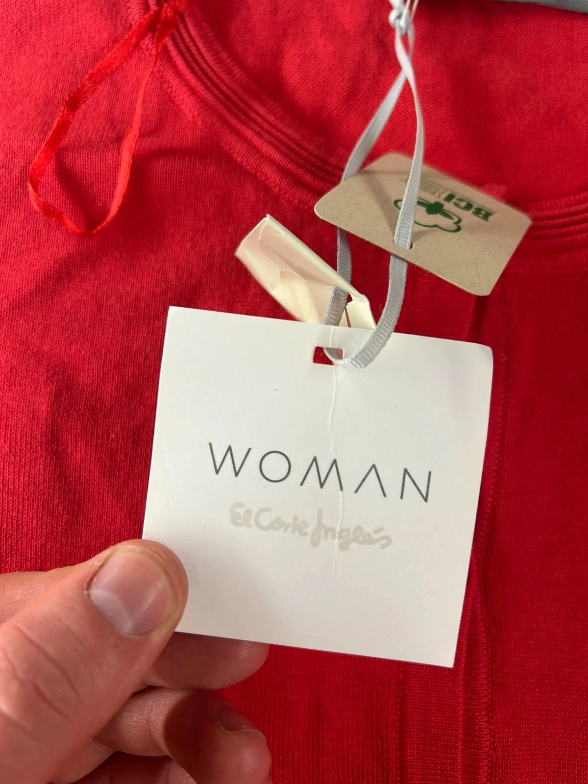 Blusa de punto roja El corte ingles woman – photo 8